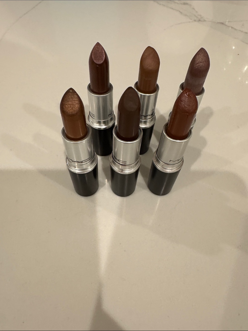 MAC Cosmetics Brown & Warm Taupe Lipstick Set